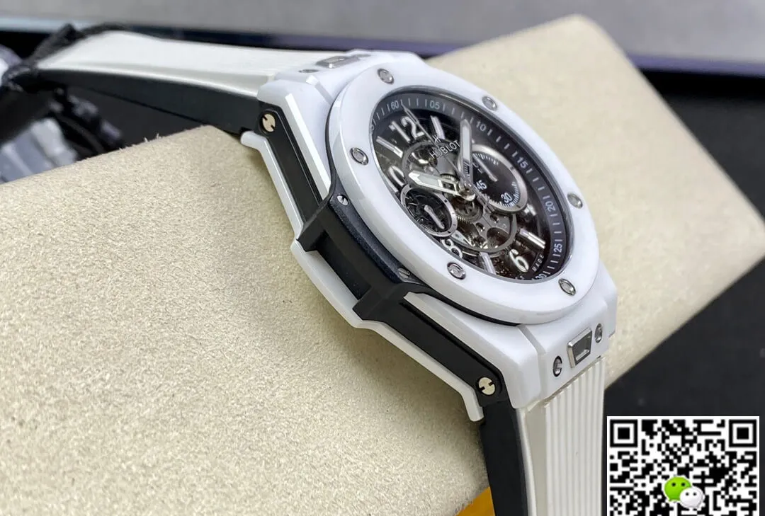 Hublot BIG BANG Unico 421.HX.1170.RX ZF Factory 1:1 Best Edition Replica Watch White Ceramic Case